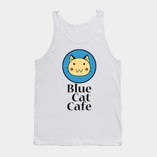 Blue Cat Cafe Tank Top